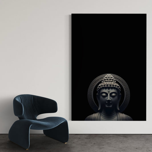 Cuadro decorativo canvas Buda 018