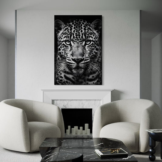 Cuadro decorativo canvas Jaguar 007