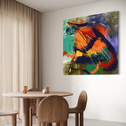 Cuadro decorativo canvas Arte abstracto 080