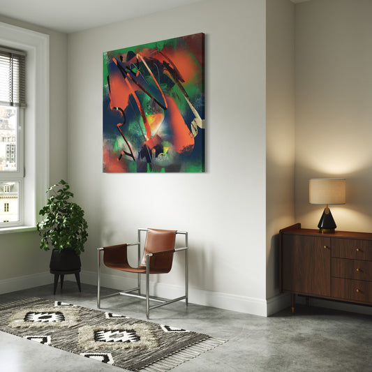 Cuadro decorativo canvas Arte abstracto 079