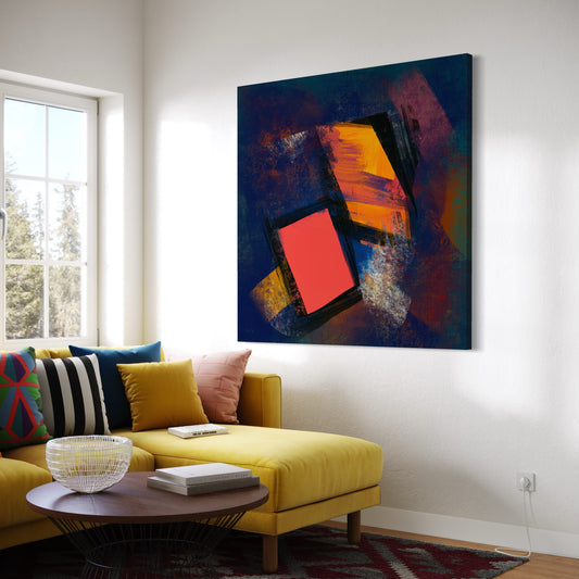 Cuadro decorativo canvas Arte abstracto 078