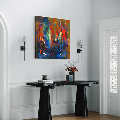 Cuadro decorativo canvas Arte abstracto 045