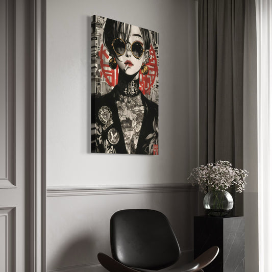 Cuadro decorativo canvas Arte Japonés 003