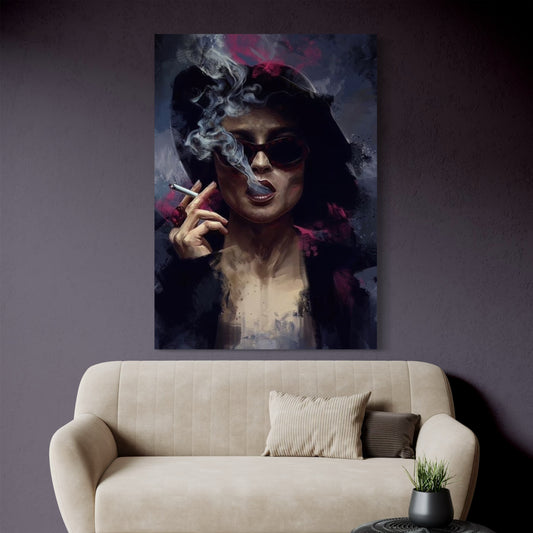 Cuadro decorativo canvas Marla Singer