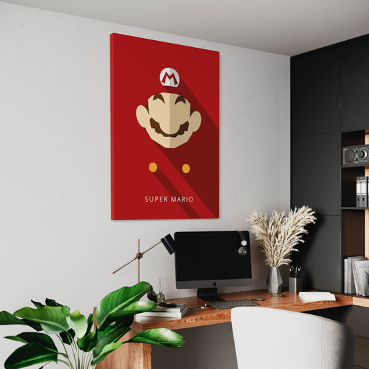 Cuadro decorativo canvas Mario 007