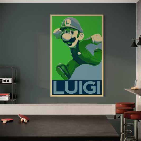 Cuadro decorativo canvas Luigi 002