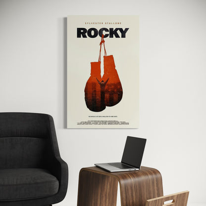 Cuadro decorativo canvas Rocky 005