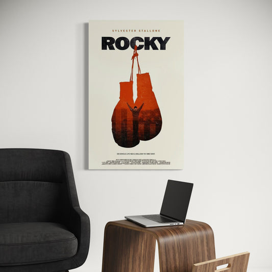 Cuadro decorativo canvas Rocky 005