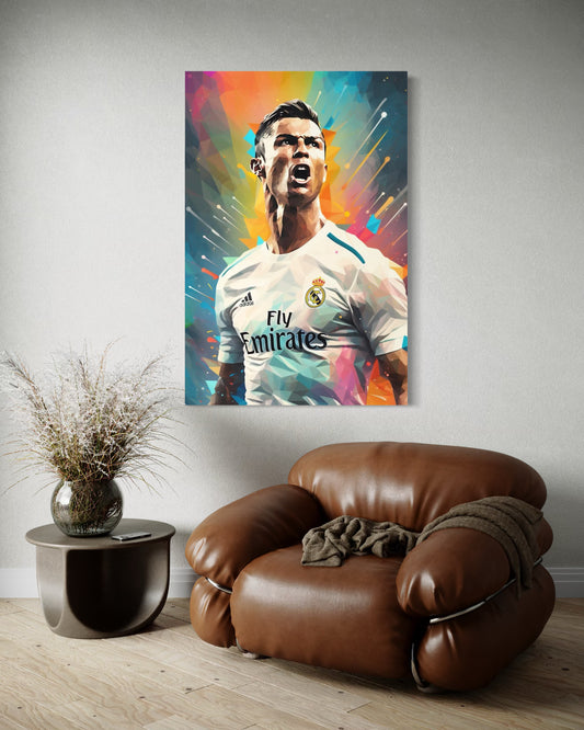 Cuadro decorativo canvas Cristiano Ronaldo 006