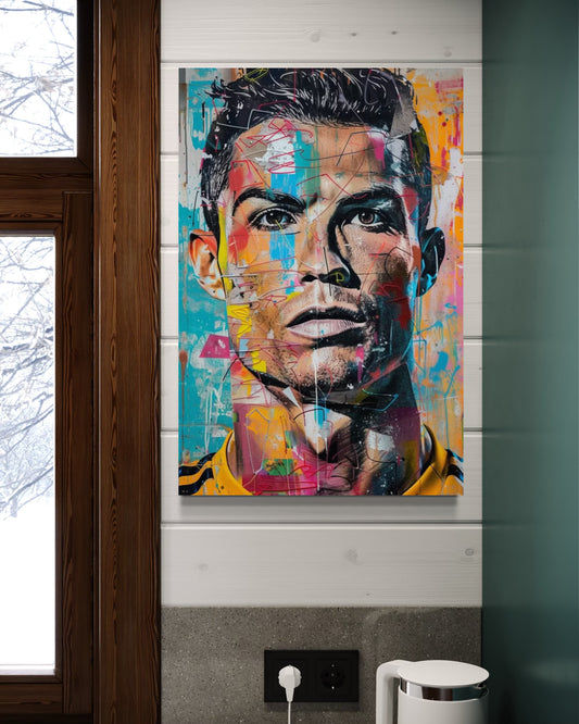 Cuadro decorativo canvas Cristiano Ronaldo 008