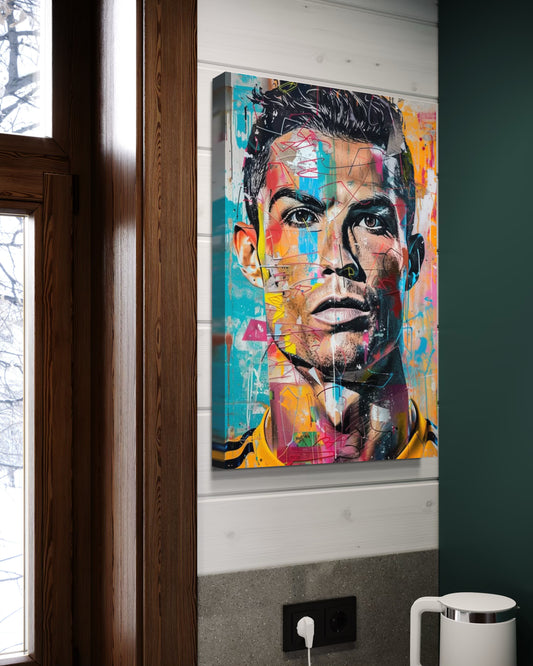 Cuadro decorativo canvas Cristiano Ronaldo 008