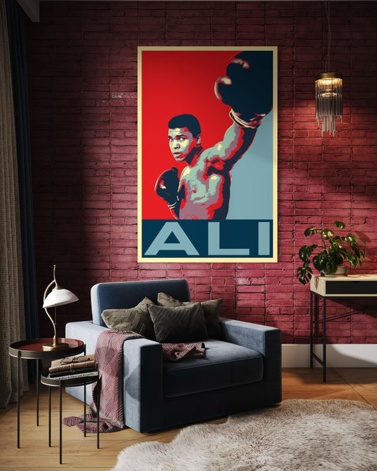 Cuadro decorativo canvas Ali 004