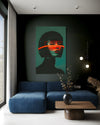 Cuadro decorativo canvas Mujer 047