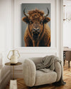 Cuadro decorativo canvas Buffalo 002