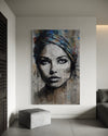 Cuadro decorativo canvas Mujer 046
