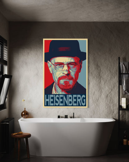 Cuadro decorativo canvas Heisenberg