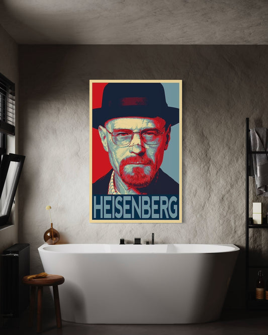 Cuadro decorativo canvas Heisenberg