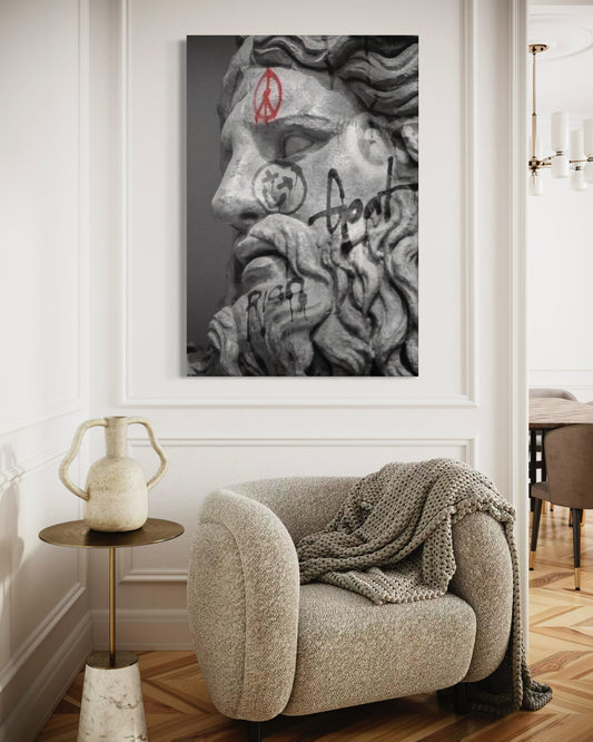 Cuadro decorativo canvas Zeus 001
