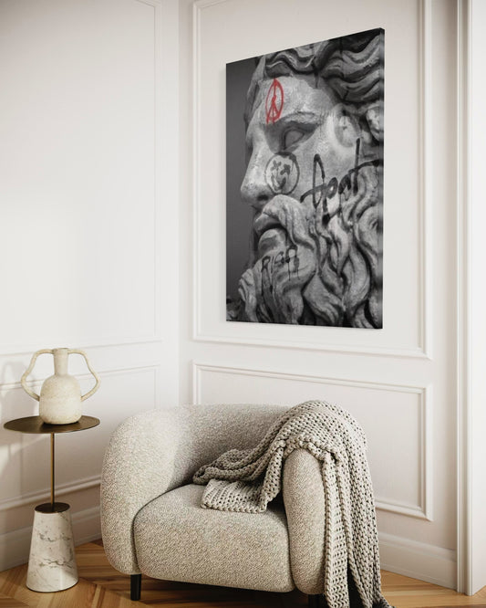 Cuadro decorativo canvas Zeus 001