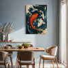 Cuadro decorativo canvas Peces Koi