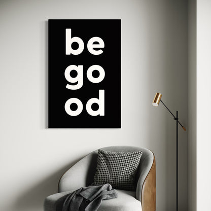 Cuadro decorativo canvas Lettering 006