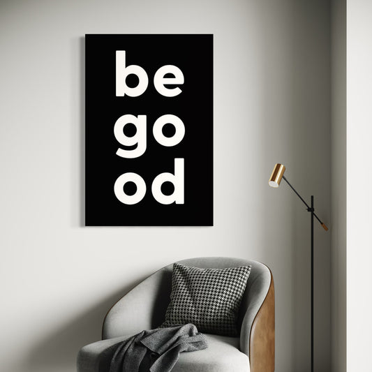 Cuadro decorativo canvas Lettering 006