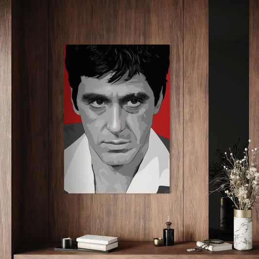 Cuadro decorativo canvas Tony Montana 002