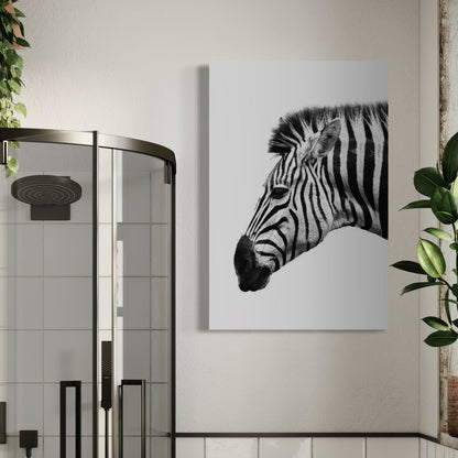 Cuadro decorativo canvas Zebra 001