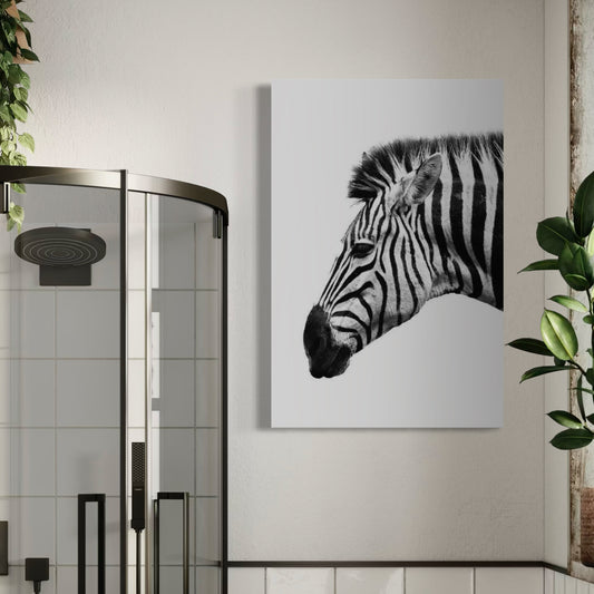 Cuadro decorativo canvas Zebra 001