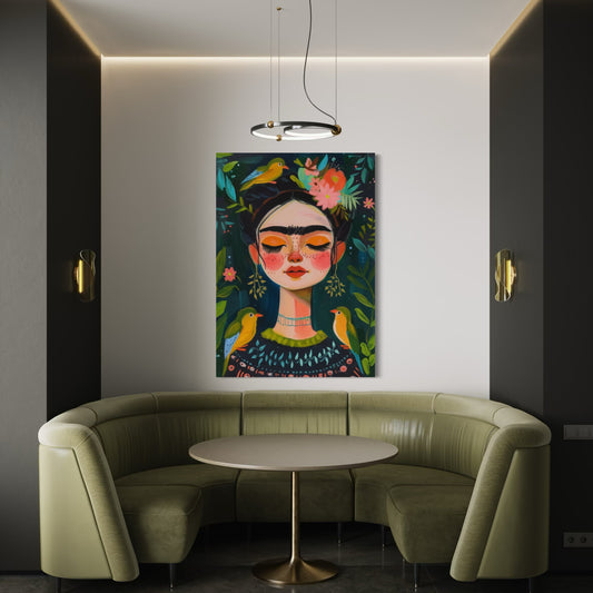 Cuadro decorativo canvas Frida 002