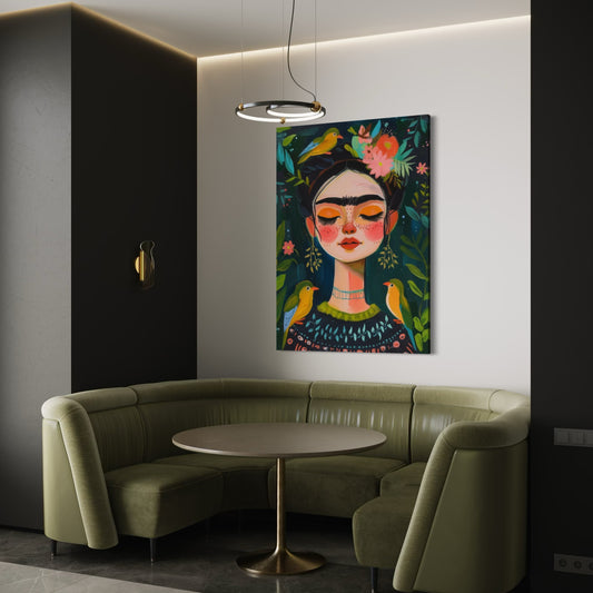 Cuadro decorativo canvas Frida 002