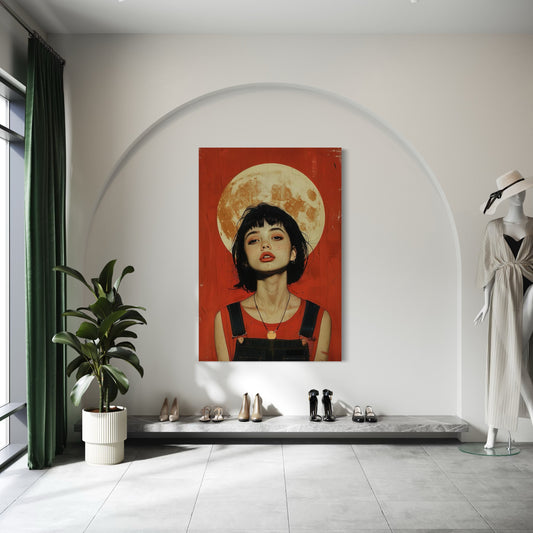Cuadro decorativo canvas Mujer 039