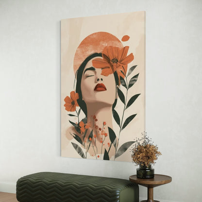 Cuadro decorativo canvas Mujer 044