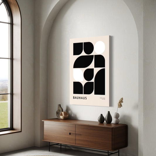 Cuadro decorativo canvas Bau Haus 010