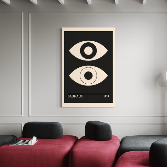 Cuadro decorativo canvas Bau Haus 007