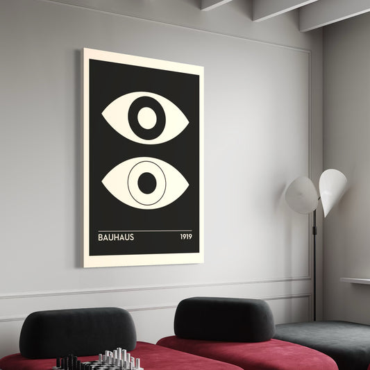 Cuadro decorativo canvas Bau Haus 007