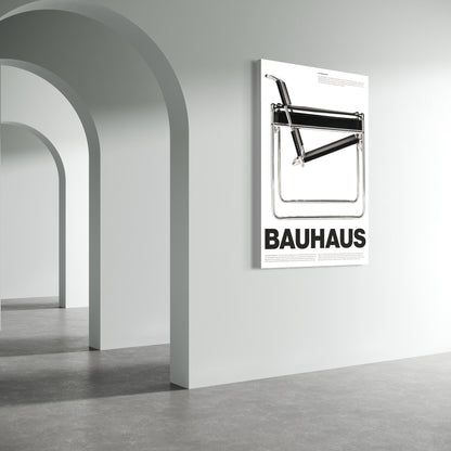 Cuadro decorativo canvas Bau Haus 006