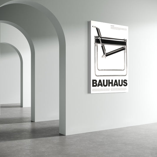 Cuadro decorativo canvas Bau Haus 006