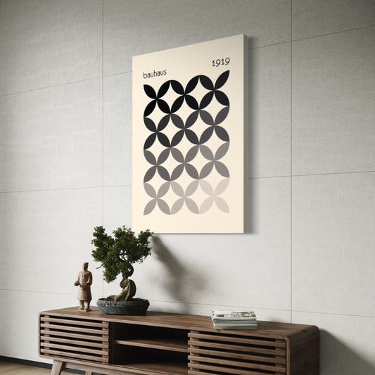 Cuadro decorativo canvas Bau Haus 004