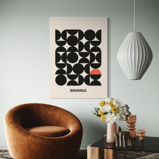 Cuadro decorativo canvas Bau Haus 003