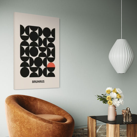 Cuadro decorativo canvas Bau Haus 003