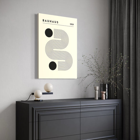 Cuadro decorativo canvas Bau Haus 002