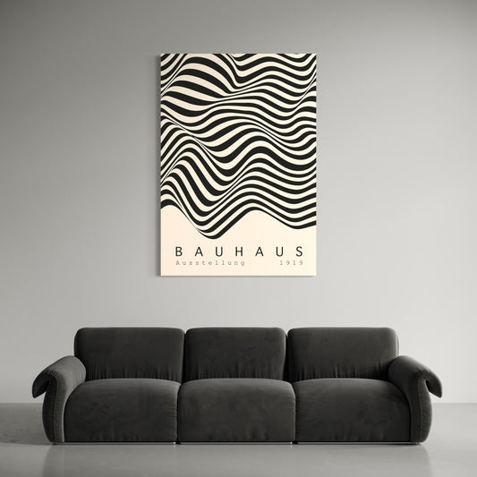 Cuadro decorativo canvas Bau Haus 001