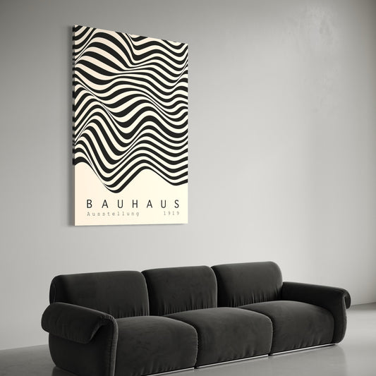 Cuadro decorativo canvas Bau Haus 001