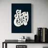 Cuadro decorativo canvas Lettering 004