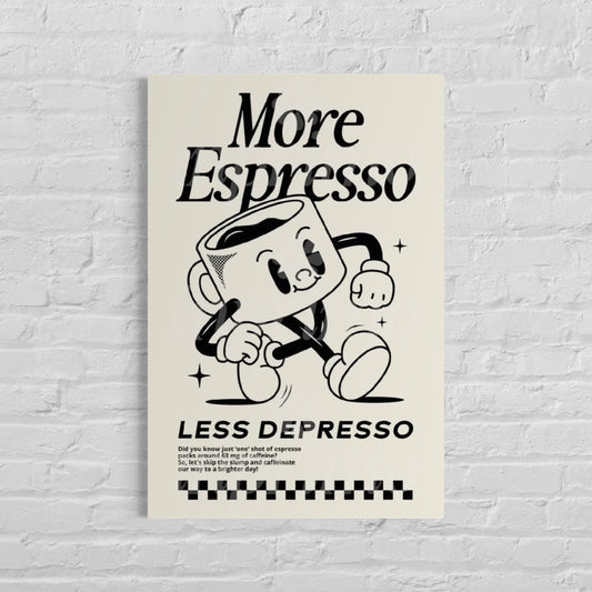 Cuadro decorativo canvas More Espresso
