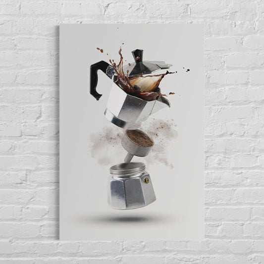 Cuadro decorativo canvas Moka 001
