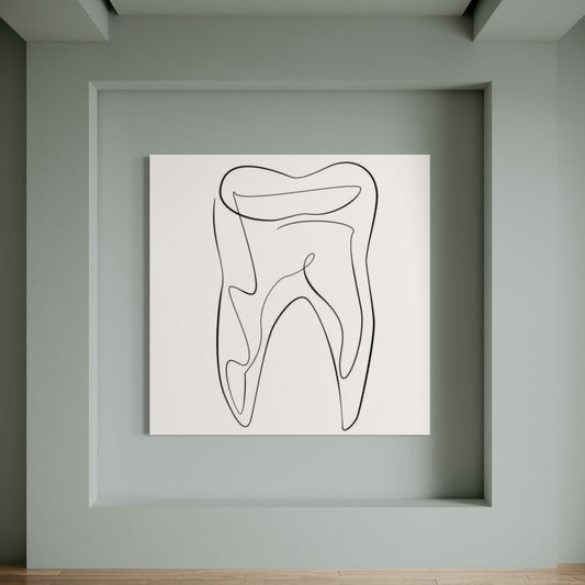 Cuadro decorativo canvas Muela 002