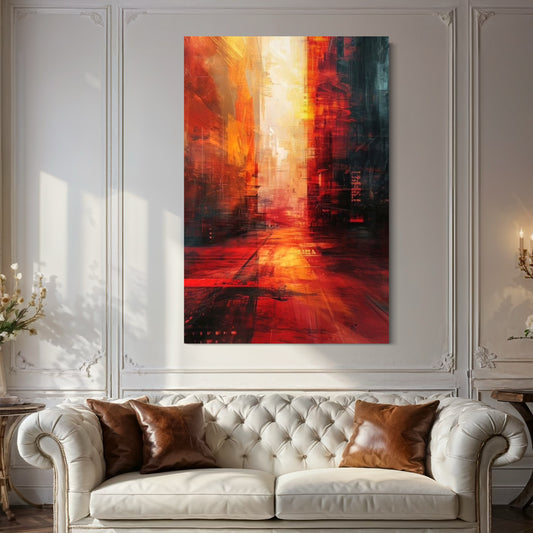 Cuadro decorativo canvas Arte abstracto 058