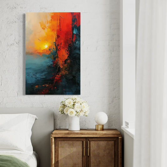 Cuadro decorativo canvas Arte abstracto 057